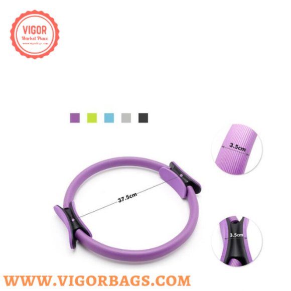 Power Yoga Socks Shoes with Grip & Pilate Ring Combo Pack main image 8